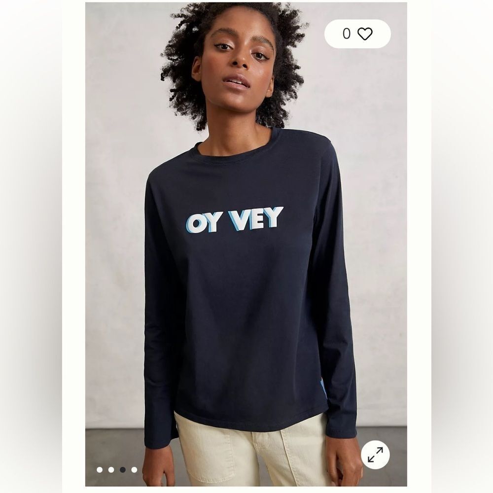 Kule Oy Vey Graphic Sweatshirt by Anthropologie